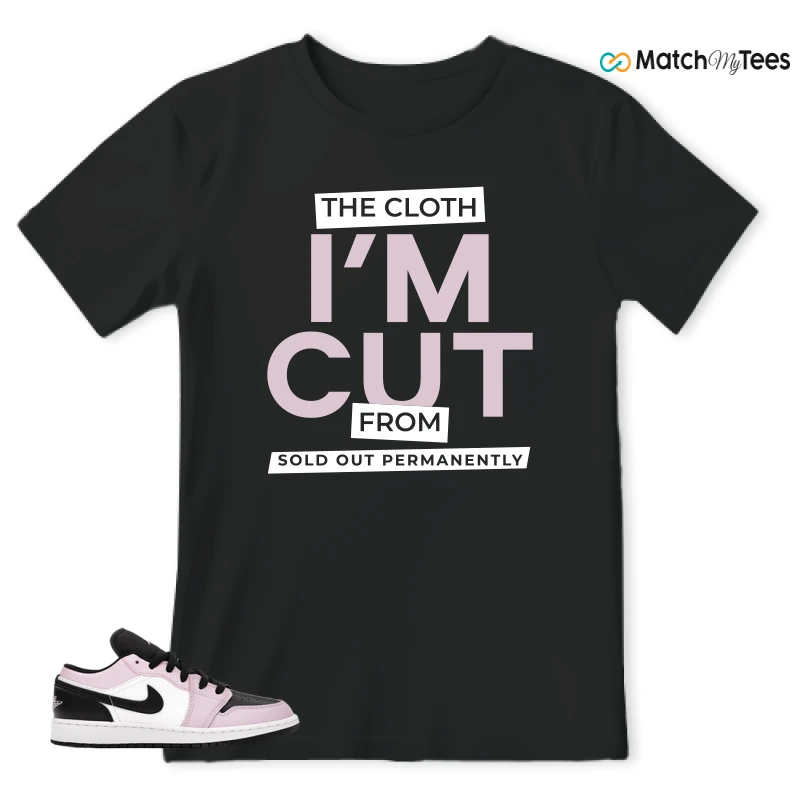 I'm Cut Black matching T-shirt T-shirt