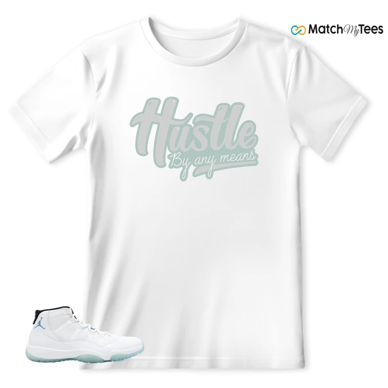 NIKE JORDAN 11 RETRO LEGEND BLUE (2014) SNEAKER Matching Tees t-shirt