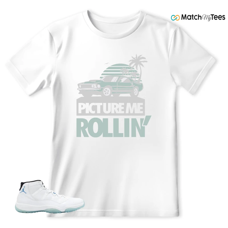 NIKE JORDAN 11 RETRO LEGEND BLUE (2014) SNEAKER Matching Tees t-shirt