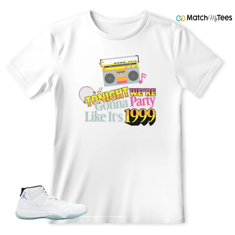NIKE JORDAN 11 RETRO LEGEND BLUE (2014) SNEAKER Matching Tees t-shirt