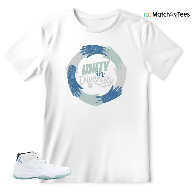 NIKE JORDAN 11 RETRO LEGEND BLUE (2014) SNEAKER Matching Tees T-shirt for Men