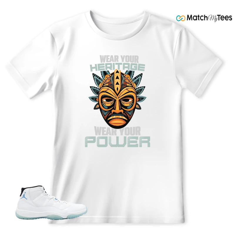 NIKE JORDAN 11 RETRO LEGEND BLUE (2014) SNEAKER Matching Tees t-shirt