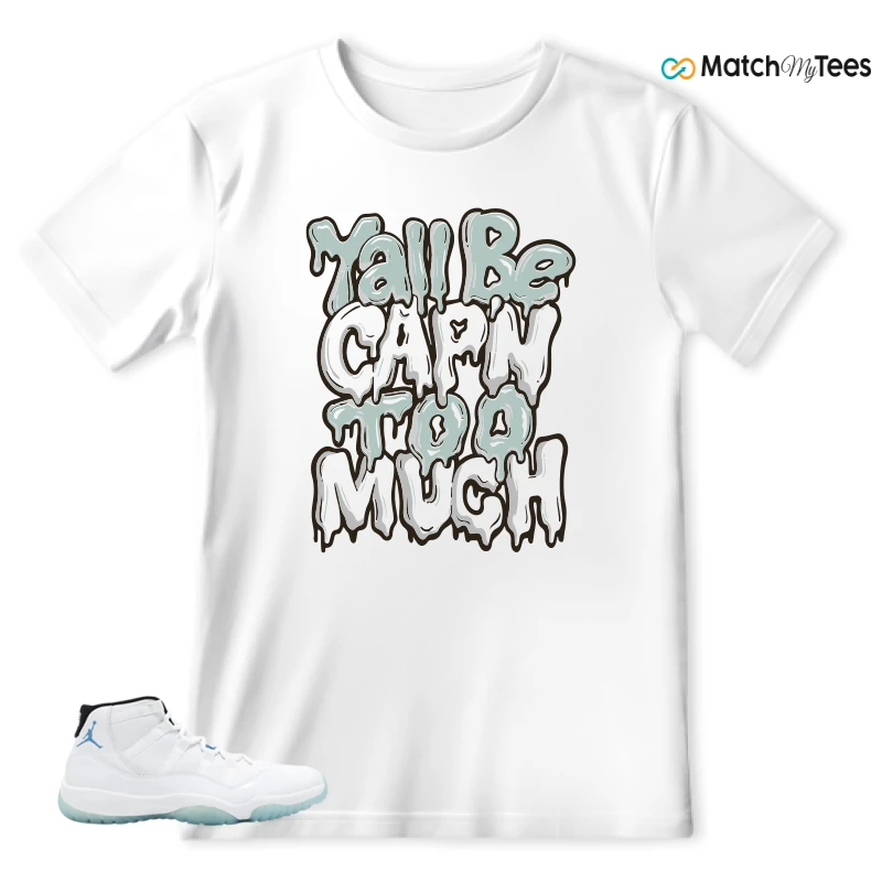 NIKE JORDAN 11 RETRO LEGEND BLUE (2014) SNEAKER Matching Tees t-shirt