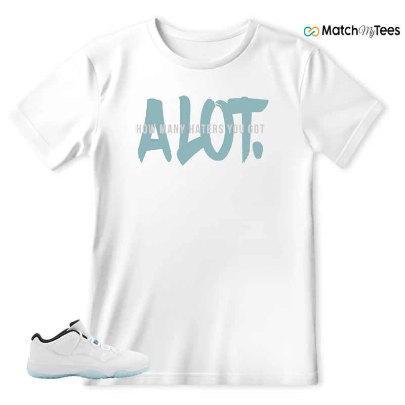 NIKE JORDAN 11 RETRO LOW LEGEND BLUE SNEAKER Matching Tees t-shirt