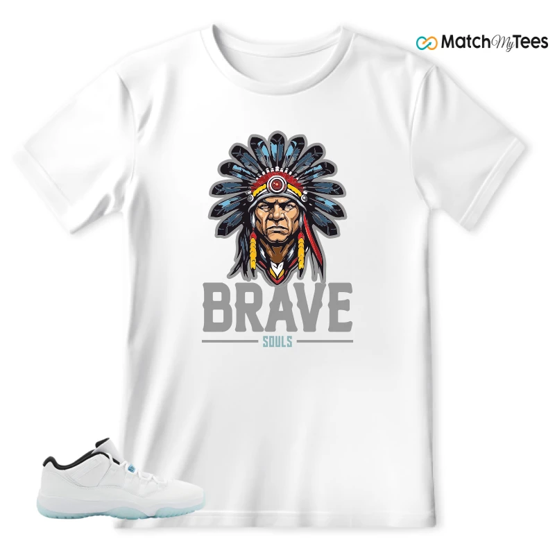 NIKE JORDAN 11 RETRO LOW LEGEND BLUE SNEAKER Matching Tees t-shirt