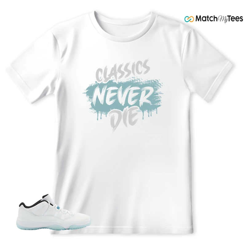 NIKE JORDAN 11 RETRO LOW LEGEND BLUE SNEAKER Matching Tees t-shirt