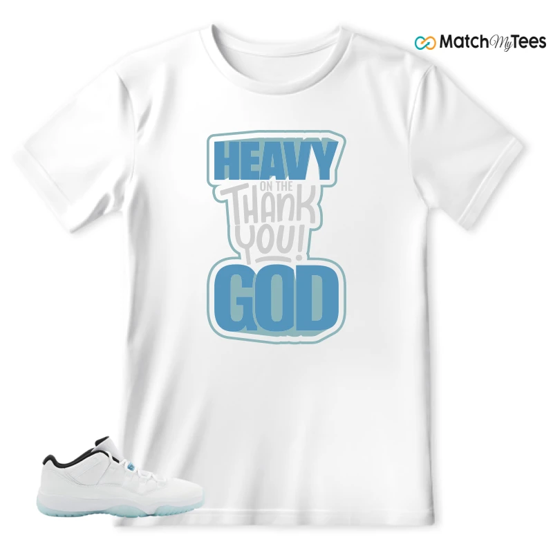 NIKE JORDAN 11 RETRO LOW LEGEND BLUE SNEAKER Matching Tees t-shirt