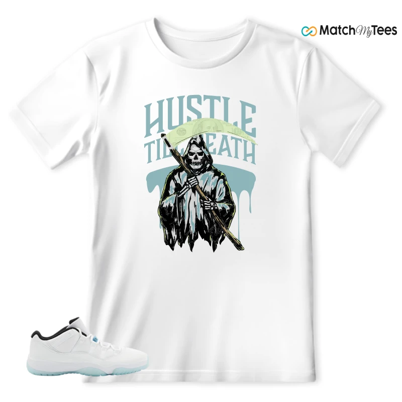 NIKE JORDAN 11 RETRO LOW LEGEND BLUE SNEAKER Matching Tees t-shirt