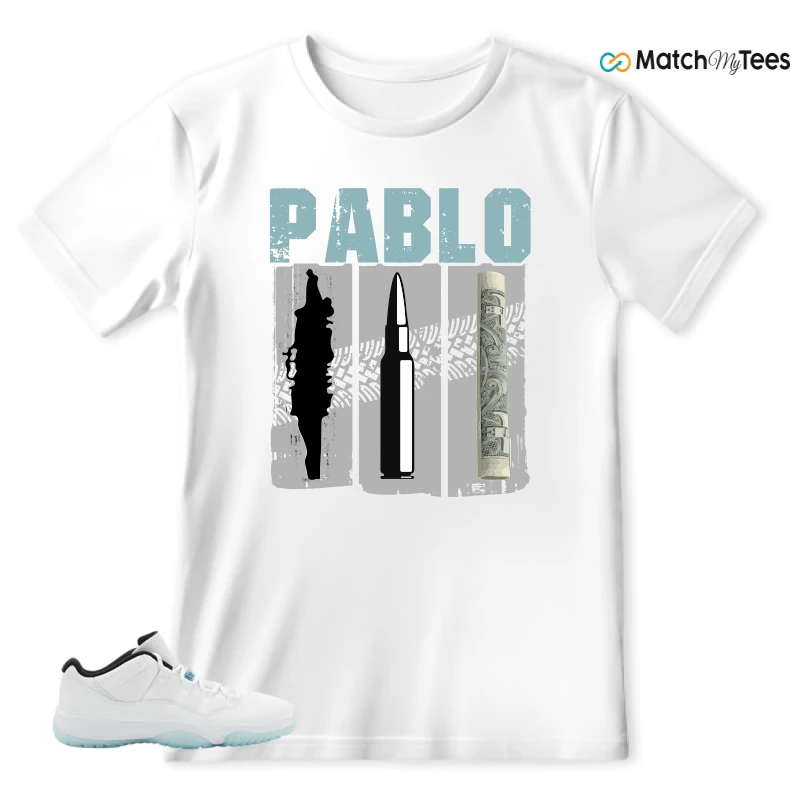NIKE JORDAN 11 RETRO LOW LEGEND BLUE SNEAKER Matching Tees t-shirt