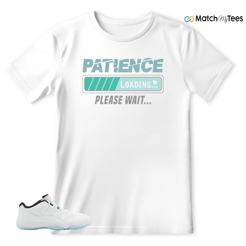 NIKE JORDAN 11 RETRO LOW LEGEND BLUE SNEAKER Matching Tees t-shirt
