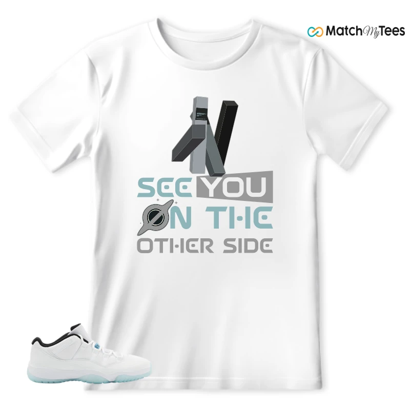 NIKE JORDAN 11 RETRO LOW LEGEND BLUE SNEAKER Matching Tees t-shirt