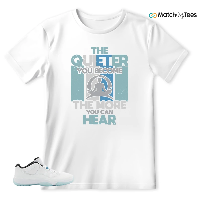 NIKE JORDAN 11 RETRO LOW LEGEND BLUE SNEAKER Matching Tees t-shirt