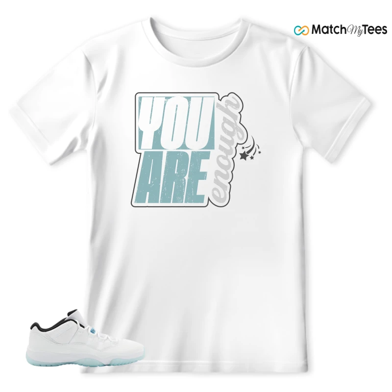 NIKE JORDAN 11 RETRO LOW LEGEND BLUE SNEAKER Matching Tees t-shirt