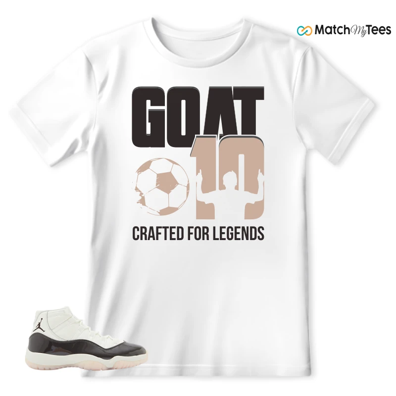 Goat 10-V2 White matching T-shirt T-shirt