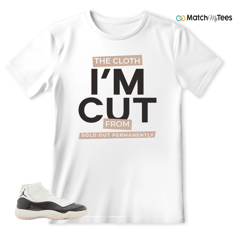I'm Cut White matching T-shirt T-shirt