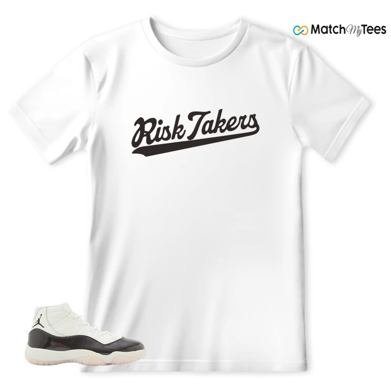 Risk Takers White matching T-shirt T-shirt