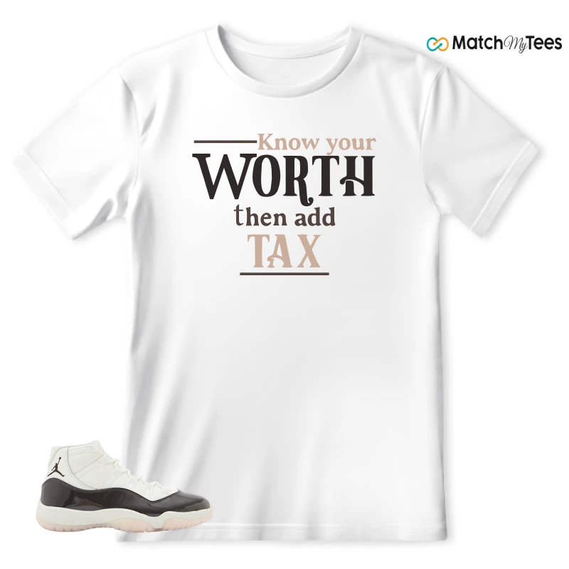 Worth White matching T-shirt T-shirt