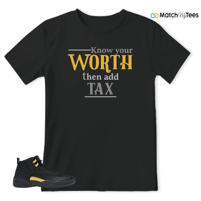 Worth Black matching T-shirt T-shirt