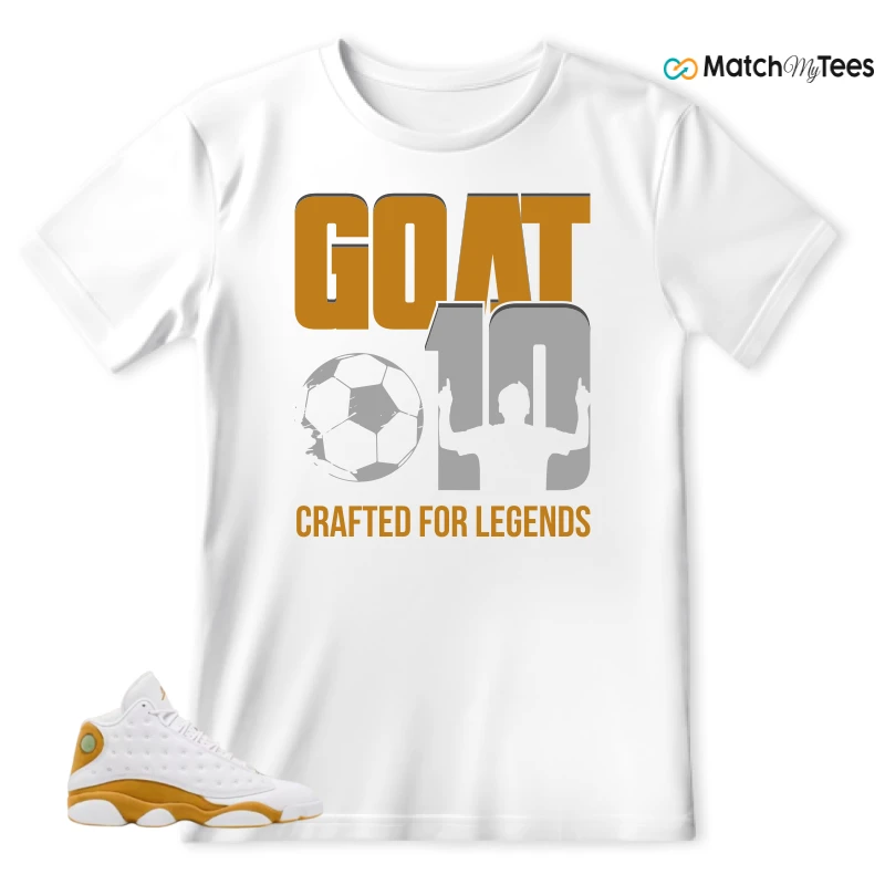 Goat 10-V2 White matching T-shirt T-shirt