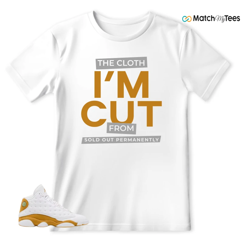 I'm Cut White matching T-shirt T-shirt