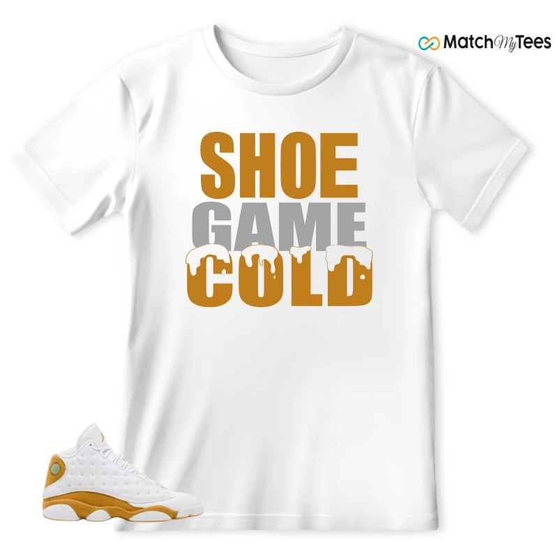 Shoe Game Cold White matching T-shirt T-shirt