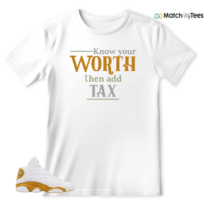 Worth White matching T-shirt T-shirt