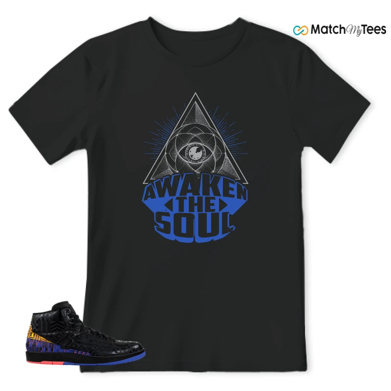 NIKE JORDAN 2 RETRO BLACK HISTORY MONTH (2019) SNEAKER Matching Tees t-shirt
