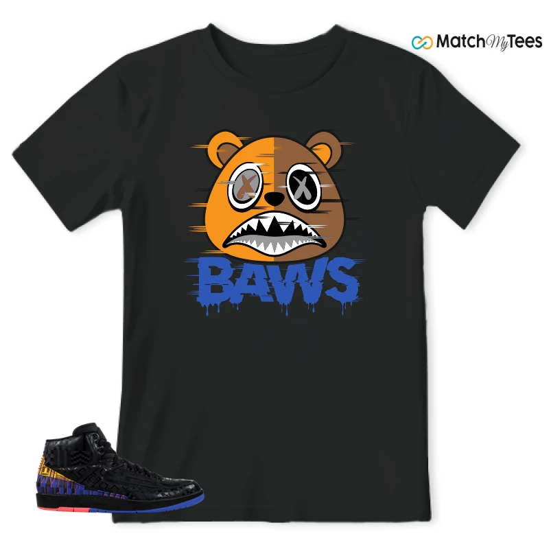 NIKE JORDAN 2 RETRO BLACK HISTORY MONTH (2019) SNEAKER Matching Tees T-shirt for Men