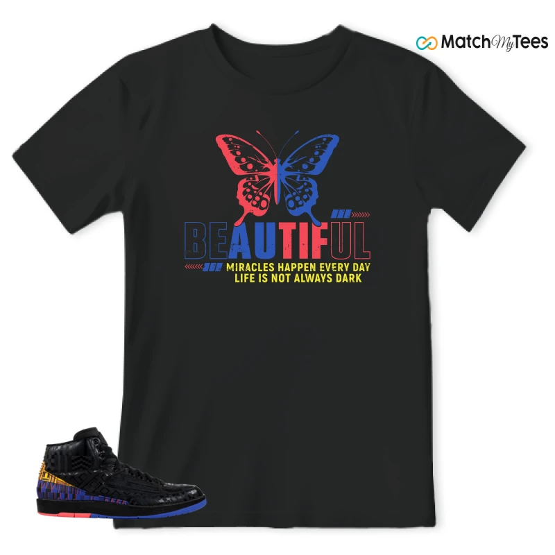 NIKE JORDAN 2 RETRO BLACK HISTORY MONTH (2019) SNEAKER Matching Tees t-shirt