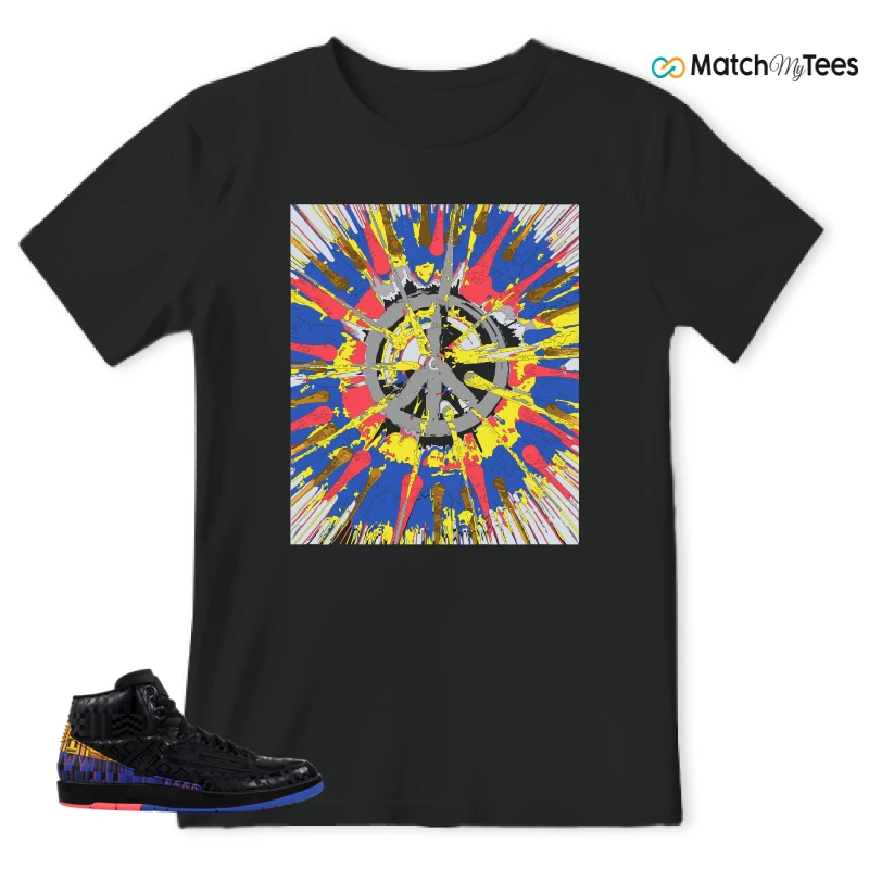 NIKE JORDAN 2 RETRO BLACK HISTORY MONTH (2019) SNEAKER Matching Tees t-shirt