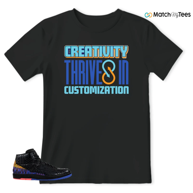 NIKE JORDAN 2 RETRO BLACK HISTORY MONTH (2019) SNEAKER Matching Tees t-shirt