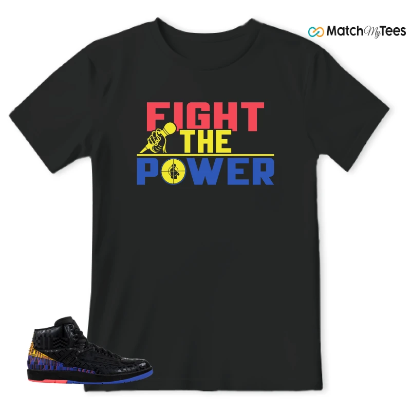 NIKE JORDAN 2 RETRO BLACK HISTORY MONTH (2019) SNEAKER Matching Tees t-shirt