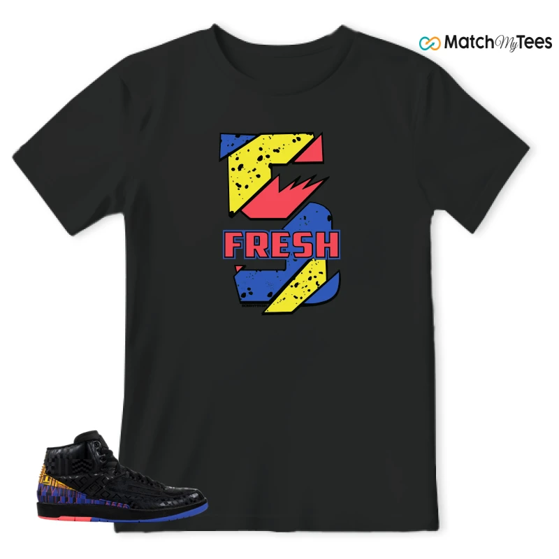 NIKE JORDAN 2 RETRO BLACK HISTORY MONTH (2019) SNEAKER Matching Tees t-shirt