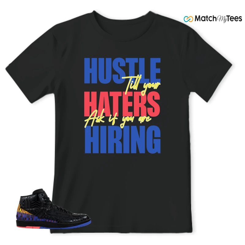 NIKE JORDAN 2 RETRO BLACK HISTORY MONTH (2019) SNEAKER Matching Tees t-shirt