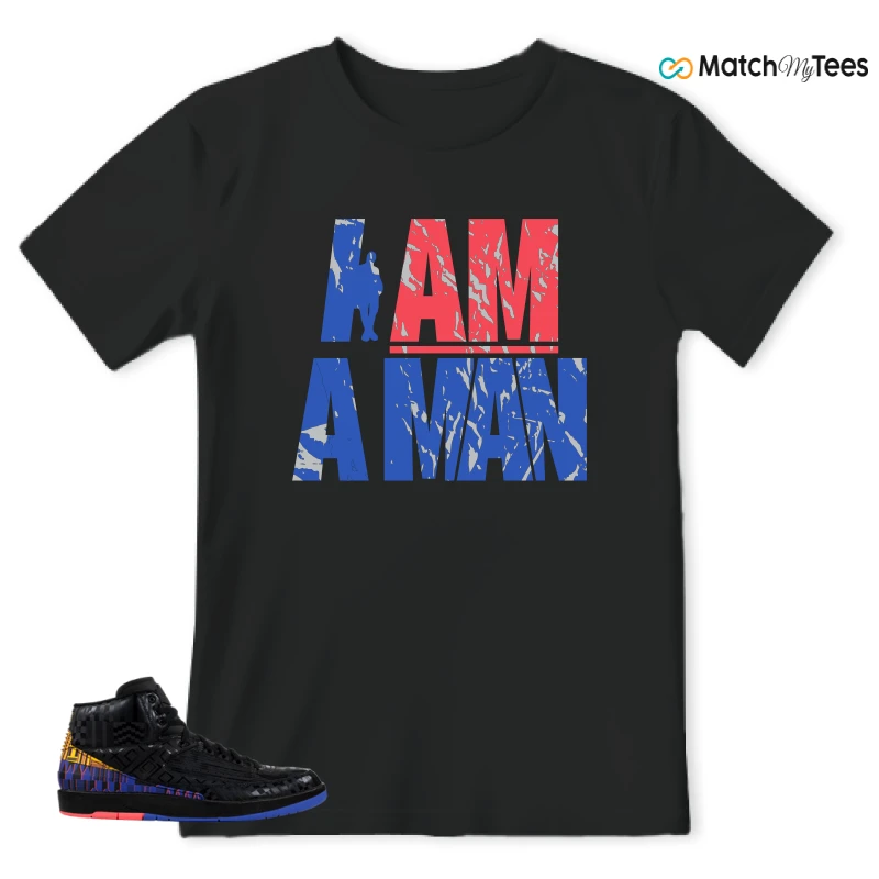 NIKE JORDAN 2 RETRO BLACK HISTORY MONTH (2019) SNEAKER Matching Tees t-shirt