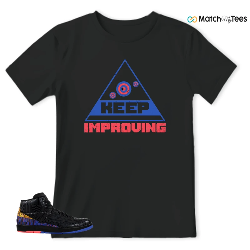 NIKE JORDAN 2 RETRO BLACK HISTORY MONTH (2019) SNEAKER Matching Tees t-shirt