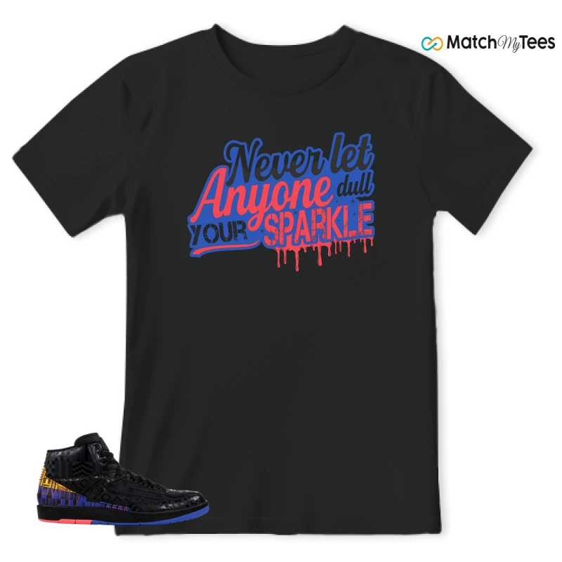 NIKE JORDAN 2 RETRO BLACK HISTORY MONTH (2019) SNEAKER Matching Tees t-shirt