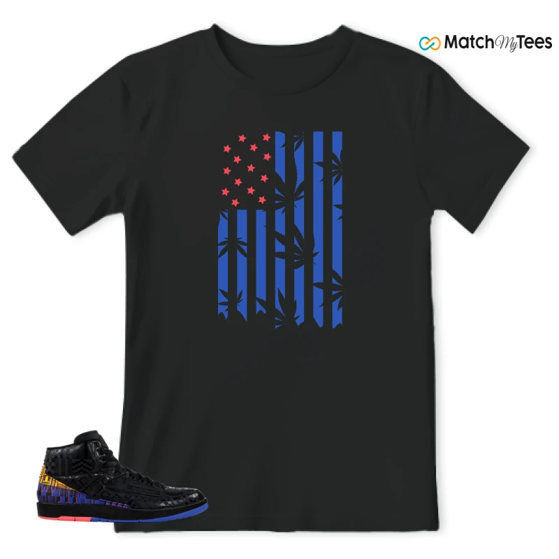 NIKE JORDAN 2 RETRO BLACK HISTORY MONTH (2019) SNEAKER Matching Tees t-shirt