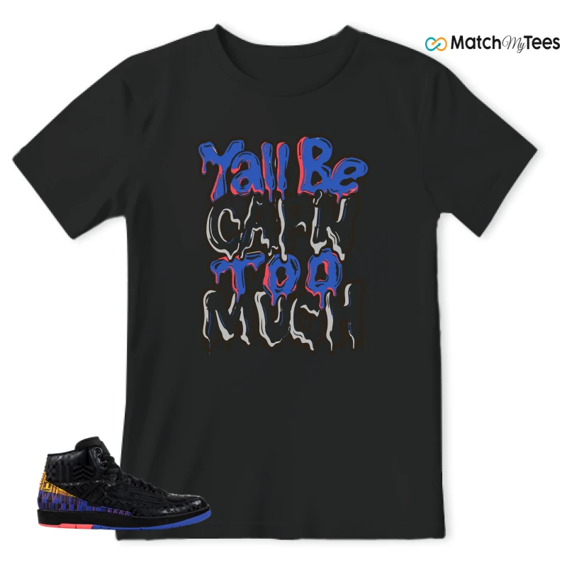 NIKE JORDAN 2 RETRO BLACK HISTORY MONTH (2019) SNEAKER Matching Tees t-shirt