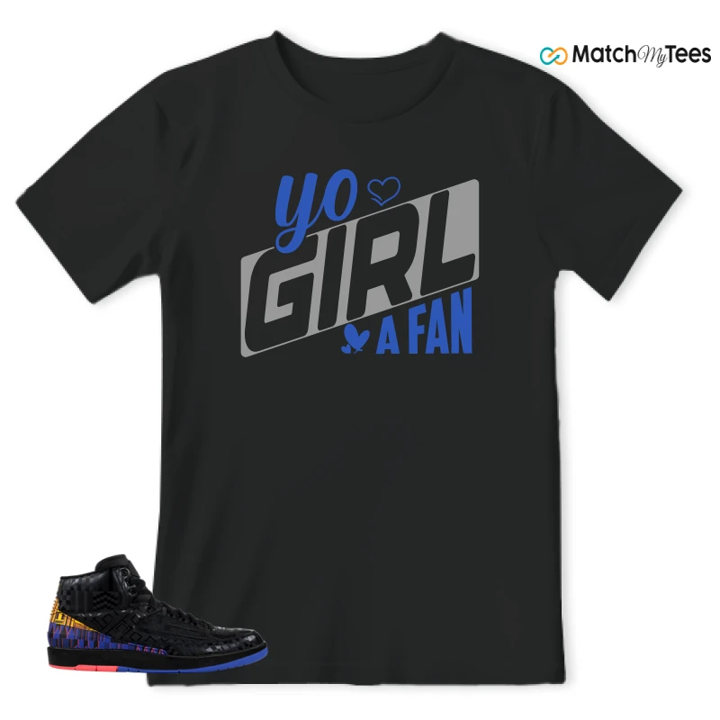 NIKE JORDAN 2 RETRO BLACK HISTORY MONTH (2019) SNEAKER Matching Tees t-shirt