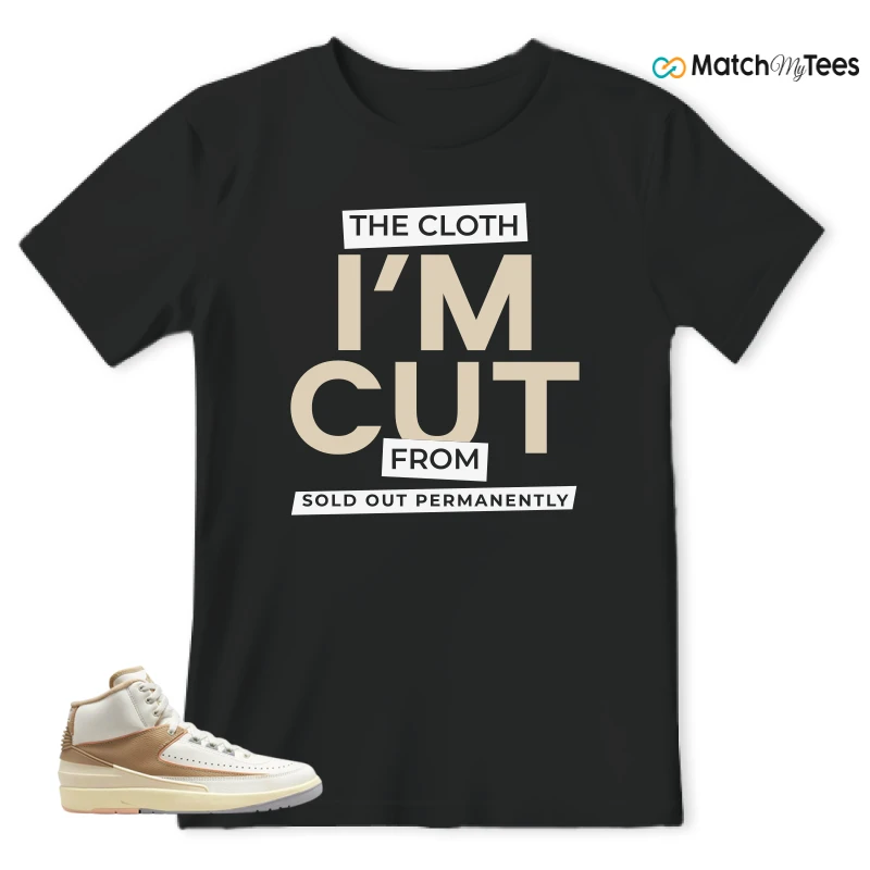 NIKE JORDAN 2 RETRO CRAFT SUNSET HAZE (WOMEN'S) SNEAKER Matching Tees t-shirt