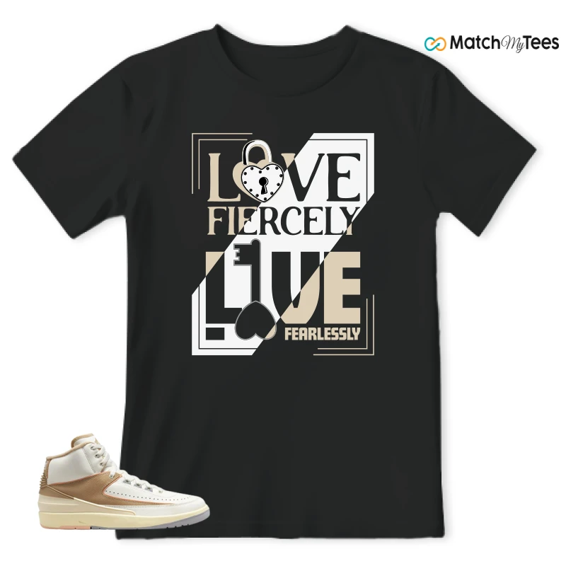 NIKE JORDAN 2 RETRO CRAFT SUNSET HAZE (WOMEN'S) SNEAKER Matching Tees t-shirt