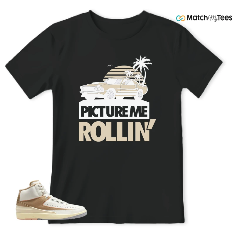 NIKE JORDAN 2 RETRO CRAFT SUNSET HAZE (WOMEN'S) SNEAKER Matching Tees t-shirt