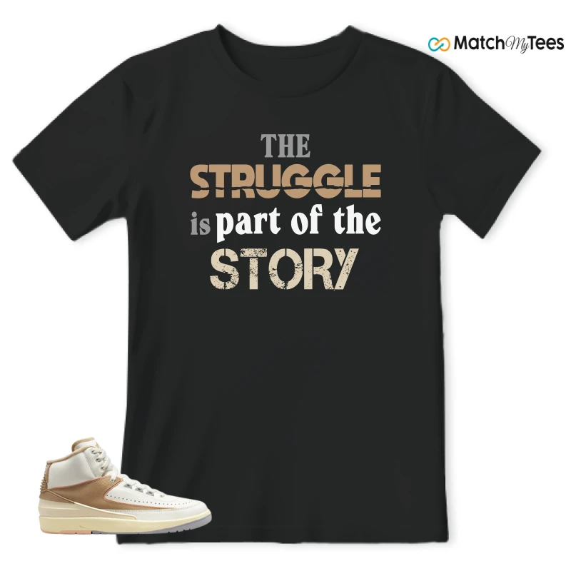 NIKE JORDAN 2 RETRO CRAFT SUNSET HAZE (WOMEN'S) SNEAKER Matching Tees t-shirt