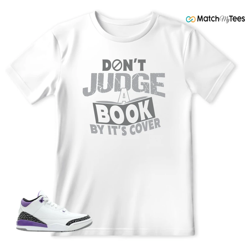 NIKE JORDAN 3 RETRO DARK IRIS (PS) SNEAKER Matching Tees t-shirt