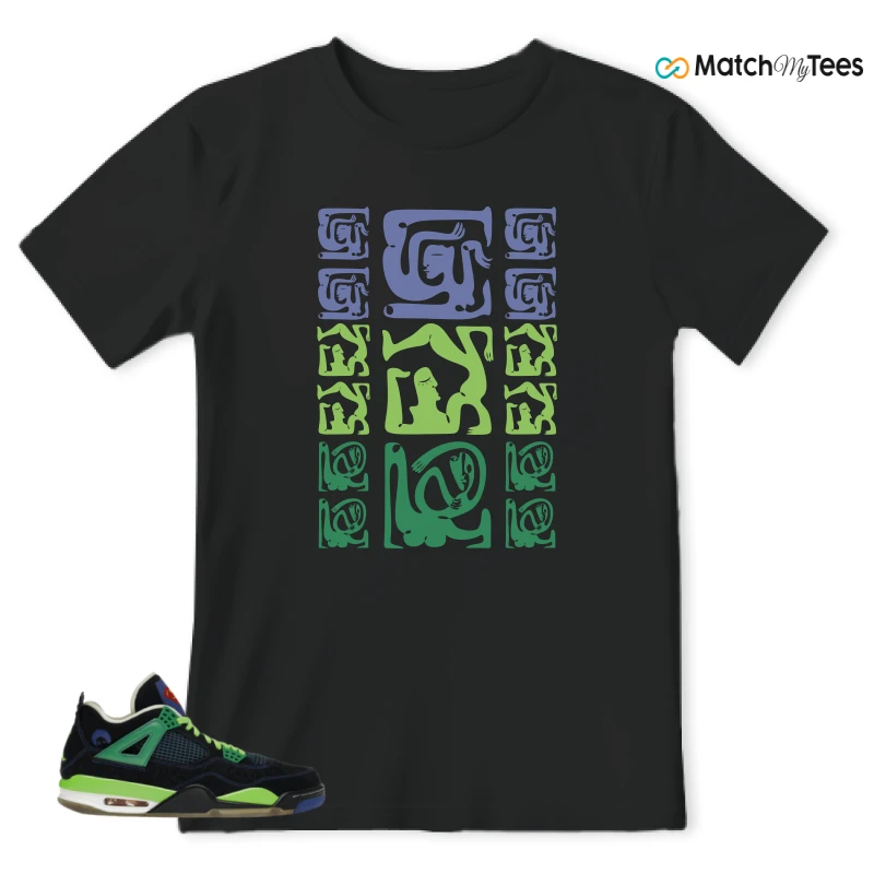 NIKE JORDAN 4 RETRO DOERNBECHER SNEAKER Matching Tees t-shirt