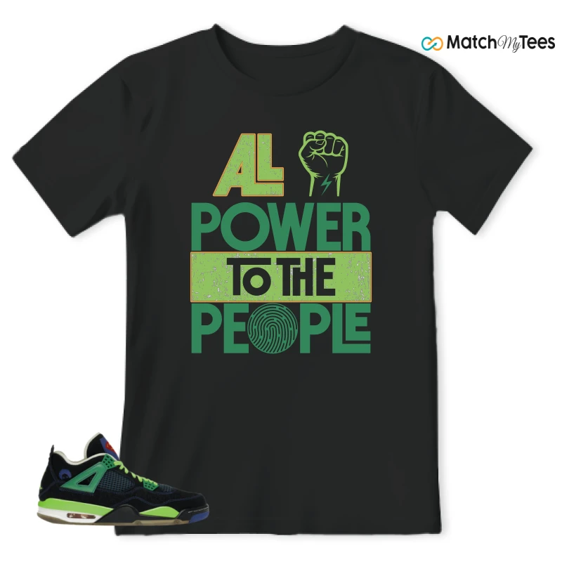 NIKE JORDAN 4 RETRO DOERNBECHER SNEAKER Matching Tees t-shirt