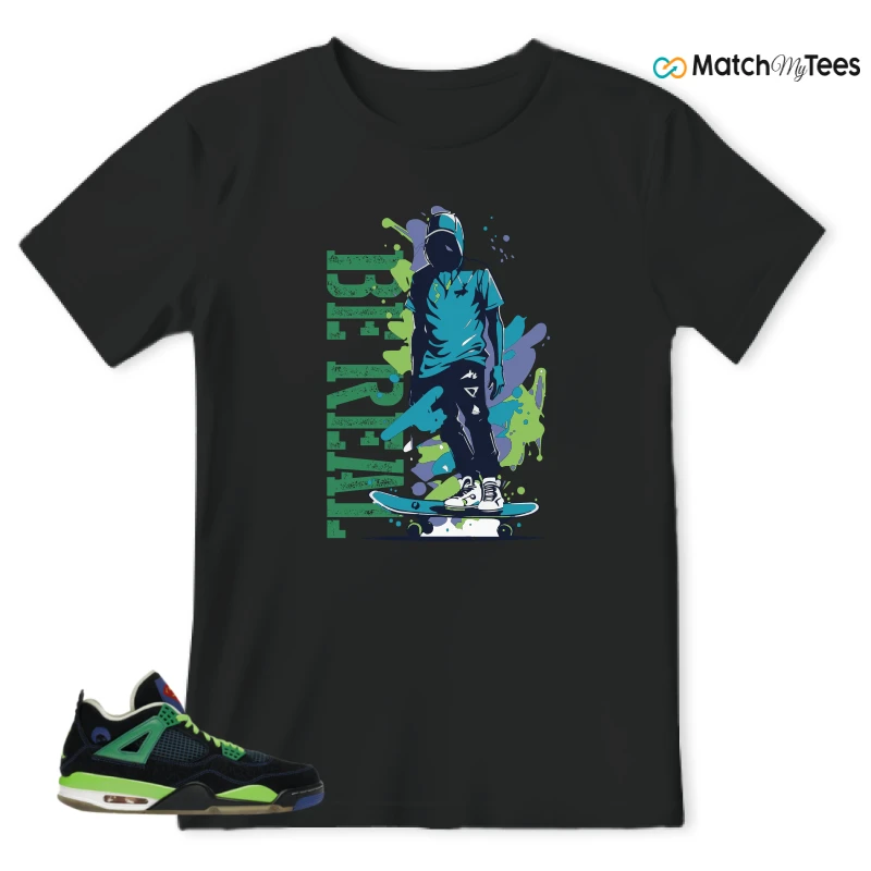 NIKE JORDAN 4 RETRO DOERNBECHER SNEAKER Matching Tees t-shirt