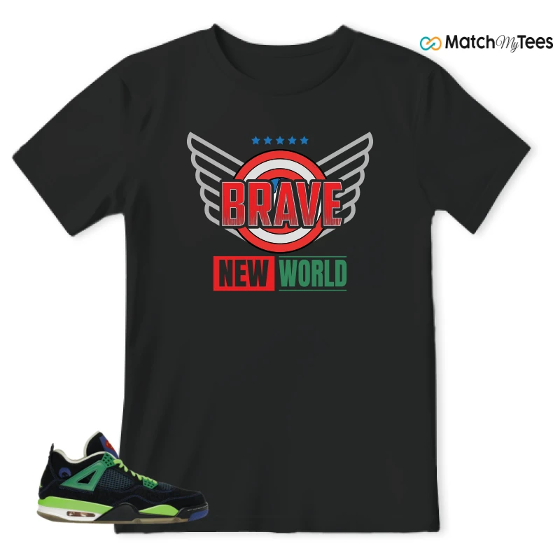 NIKE JORDAN 4 RETRO DOERNBECHER SNEAKER Matching Tees t-shirt