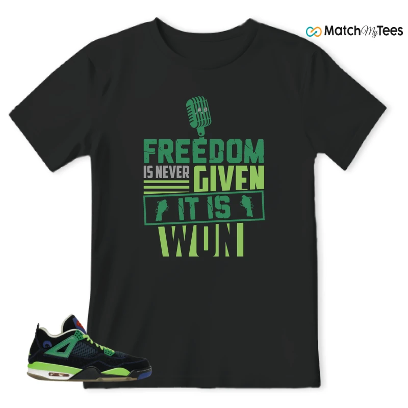 NIKE JORDAN 4 RETRO DOERNBECHER SNEAKER Matching Tees t-shirt